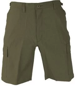 Cotton Ripstop, Six - Pocket Construction, Zipper Fly - Cargo Shorts 12 Cotton Ripstop, Six - Pocket Construction, Zipper Fly - Cargo Shorts -GI - Army Issue Surplus Store odgreenbdushorts 1