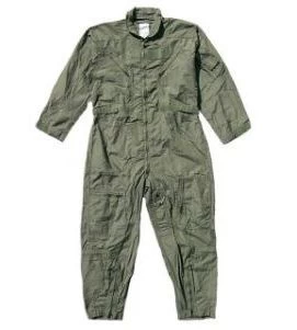 Used US Military Issue CWU-27P Nomex Flight Suit 3 Used US Military Issue CWU-27P Nomex Flight Suit