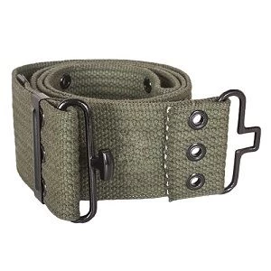Military Style Canvas Pistol Belt With Metal Buckle 7 Military Style Canvas Pistol Belt With Metal Buckle - Image 5