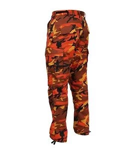 Orange Camo Pants 5 Orange Camo Pants - Image 3