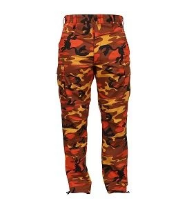 Orange Camo Pants 4 Orange Camo Pants - Image 2