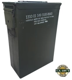 PA70 Ammo Can Grade 1, Army Surplus, U.S. Military Issue Ammunition Container