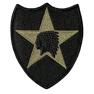 2nd Infantry Division Scorpion Patch With Fastener 3 2nd Infantry Division Scorpion Patch With Fastener