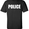POLICE T-Shirts - Double Sided 1 POLICE T-Shirts - Double Sided -GI - Army Issue Surplus Store police shirt