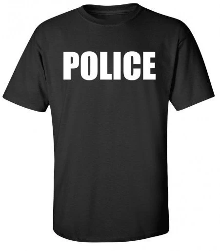 POLICE T-Shirts - Double Sided 3 POLICE T-Shirts - Double Sided