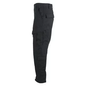 Black Tactical Uniform ACU Style Pants 5 Black Tactical Uniform ACU Style Pants - Image 3