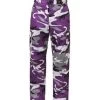 6-Pocket Purple Camo Pants 1 6-Pocket Purple Camo Pants -GI - Army Issue Surplus Store purple camo pants front