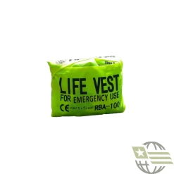 Firstwatch Micro Inflatable Emergency Vest -GI - Army Issue Surplus Store rba100 folded