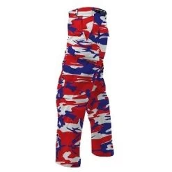 Red, White & Blue BDU Camo Pants