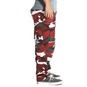 Red Camo Cargo Pants 7 Red Camo Cargo Pants - Image 5