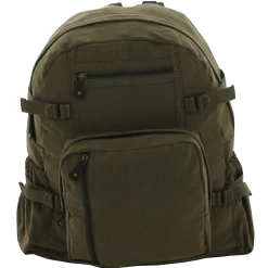 Vintage Jumbo Canvas Backpack Rucksack 16 Vintage Jumbo Canvas Backpack Rucksack -GI - Army Issue Surplus Store rot451