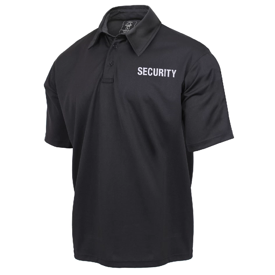 Moisture Wicking Security Polo Shirt 4 Moisture Wicking Security Polo Shirt - Image 2