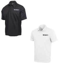 Moisture Wicking Security Polo Shirt