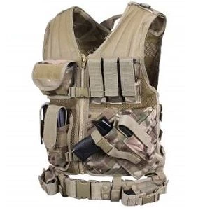 Rothco Multicam Cross Draw MOLLE Tactical Vest 3 Rothco Multicam Cross Draw MOLLE Tactical Vest