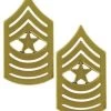 Sergeant Major Gold Chevrons 2 Sergeant Major Gold Chevrons -GI - Army Issue Surplus Store sgtmajormarinerank