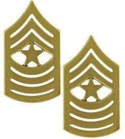 Sergeant Major Gold Chevrons