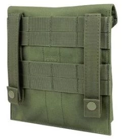 Condor Side Plate Pouch -GI - Army Issue Surplus Store side plate utility pouch back