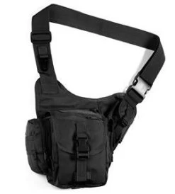 Military-Style Sidekick Sling Bag -GI - Army Issue Surplus Store sidekick sling bag black