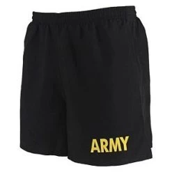 Army PT Shorts -GI - Army Issue Surplus Store soffe army pt shorts black 1