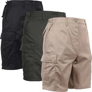 Cotton Ripstop, Six - Pocket Construction, Zipper Fly - Cargo Shorts 3 Cotton Ripstop, Six - Pocket Construction, Zipper Fly - Cargo Shorts