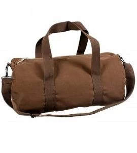 Canvas Shoulder With Web Carry Handles Duffle Bag - 19 Inch Duffel 4 Canvas Shoulder With Web Carry Handles Duffle Bag - 19 Inch Duffel - Image 2