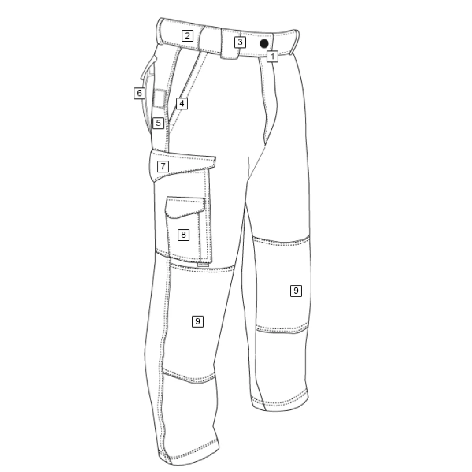 TRU-SPEC Original 24/7 Tactical Pants 4 TRU-SPEC Original 24/7 Tactical Pants - Image 2