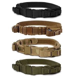 Condor Tactical Pistol Duty Nylon Belt With Pistol Mag Pouches 3 Condor Tactical Pistol Duty Nylon Belt With Pistol Mag Pouches