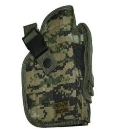 Molle Holster Right Handed -GI - Army Issue Surplus Store tg206wr woodland digital 1