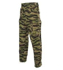 Vietnam Tiger Stripe 100% Cotton Ripstop BDU Pants 4 Vietnam Tiger Stripe 100% Cotton Ripstop BDU Pants - Image 2