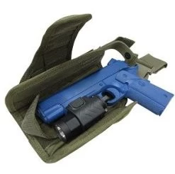 Condor Left Handed Tornado Tactical Holster -GI - Army Issue Surplus Store tornado left handed holster black open