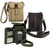 Canvas Travel Passport Portfolio Organizer Bag 2 Canvas Travel Passport Portfolio Organizer Bag -GI - Army Issue Surplus Store travel portfolio bag assorted