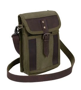 Travel Portfolio Organizer Bag W/Leather Accents 4 Travel Portfolio Organizer Bag W/Leather Accents - Image 2