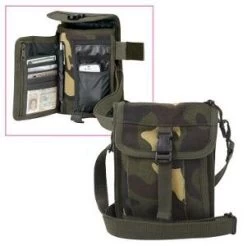Canvas Travel Passport Portfolio Organizer Bag 12 Canvas Travel Passport Portfolio Organizer Bag -GI - Army Issue Surplus Store travel portfolio woodland