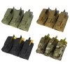 Condor Molle Triple 5.56 & Pistol Kangaroo Mag Pouch -GI - Army Issue Surplus Store triple kangaroo pouch assorted colors