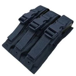 Condor Triple MP5 SMG Mag Pouch -GI - Army Issue Surplus Store triple mp5 mag pouch navy blue