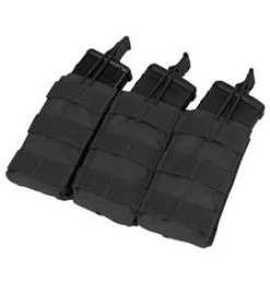 Condor M4 / M16 Triple Open Top Mag Pouch -GI - Army Issue Surplus Store triple m4 m16 open top black