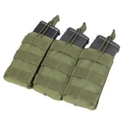 Condor M4 / M16 Triple Open Top Mag Pouch -GI - Army Issue Surplus Store triple m4 m16 open top od green