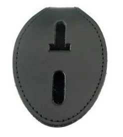 Universal Oval Badge Holder W/Clip