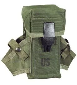 US GI Military Surplus M16 Ammo Pouch W/ Grenade Carrier -GI - Army Issue Surplus Store us m16 ammo pouch