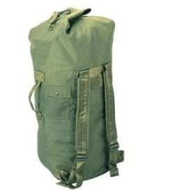 Used 2-Strap Duffle Bags USA, Durable Stitch Reinforced - Genuine US Military Surplus