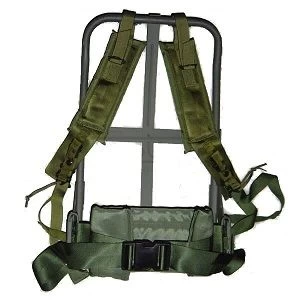 US GI Military Surplus Used Alice Pack Frame W/ Kidney Pad & Shoulder Straps 5 US GI Military Surplus Used Alice Pack Frame W/ Kidney Pad & Shoulder Straps - Image 3