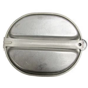 Used USGI Military Issue Mess Kit 3 Used USGI Military Issue Mess Kit