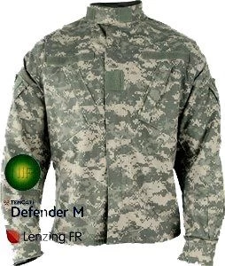 Used USA Flame Resistant Army Combat Uniform Jacket 3 Used USA Flame Resistant Army Combat Uniform Jacket