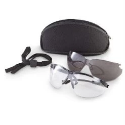 U.S. Military UVEX XC Safety Glasses Kit