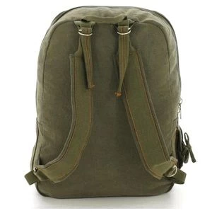 Vintage Canvas Flight Bag - Military Aviator Backpack 5 Vintage Canvas Flight Bag - Military Aviator Backpack - Image 3