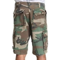 Woodland Camo Vintage Paratrooper, Six Pockets, Zipper Fly - Cargo Shorts 15 Woodland Camo Vintage Paratrooper, Six Pockets, Zipper Fly - Cargo Shorts -GI - Army Issue Surplus Store vintage camo paratrooper shorts 1