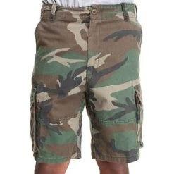 Woodland Camo Vintage Paratrooper, Six Pockets, Zipper Fly - Cargo Shorts 13 Woodland Camo Vintage Paratrooper, Six Pockets, Zipper Fly - Cargo Shorts -GI - Army Issue Surplus Store vintage camo paratrooper shorts