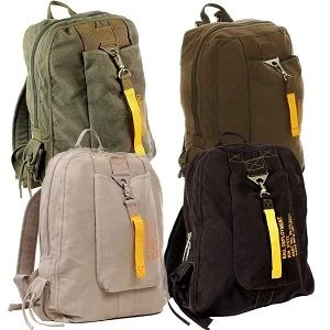 Vintage Canvas Flight Bag - Military Aviator Backpack 3 Vintage Canvas Flight Bag - Military Aviator Backpack