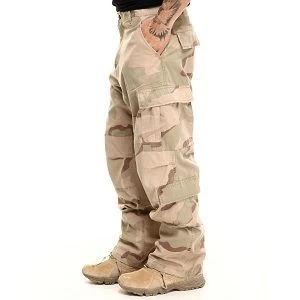 Tri-Color Desert Camo Vintage Paratrooper Fatigue Pants - Image 4