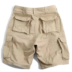 Khaki Vintage Paratrooper, Zipper Fly, Six Pockets - Cargo Shorts 5 Khaki Vintage Paratrooper, Zipper Fly, Six Pockets - Cargo Shorts - Image 3